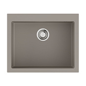 Omoikiri Bosen 61A-GR Кухонная мойка Artceramic 61x50 см, цвет: leningrad grey 4993825