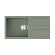 Omoikiri Kitagawa 100-WG Кухонная мойка Artceramic 100x51 см, цвет: wind green 4993251