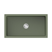 Omoikiri Mikura 76-OL Кухонная мойка Natceramic 76x46 см, цвет: olive 4997076