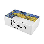 Omoikiri Mikura 76-Vangogh Кухонная мойка Natceramic 76x46 см, цвет: белый 4993024