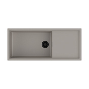 Omoikiri Sintesi 116-GR Кухонная мойка Artceramic 116x50 см, цвет: leningrad grey 4997124