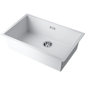 Omoikiri Yamakawa 75T-U/I-WH Кухонная мойка Tetogranit 75,6x45,6 см, цвет: белый 4993462