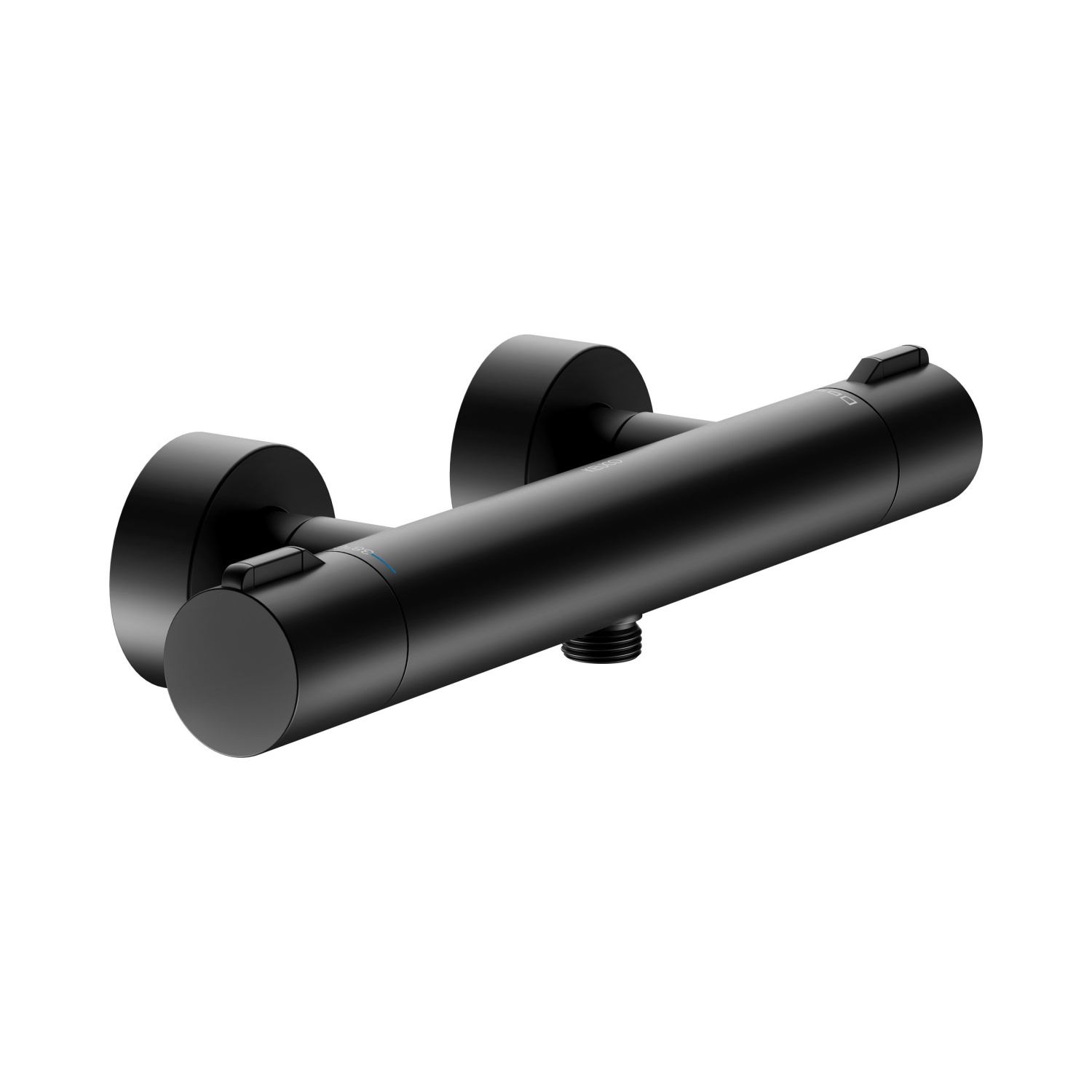 Keuco Plan Blue Термостат для душа с защитой от обратн. потока 32,1x10,5x6,4h см, черный 53926 371001