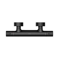 Keuco Plan Blue Термостат для душа с защитой от обратн. потока 32,1x10,5x6,4h см, черный 53926 371001