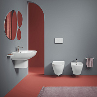 ArtCeram Ten Унитаз подвесной безободковый 36x52 см, цвет: glossy white TEV006 01 00