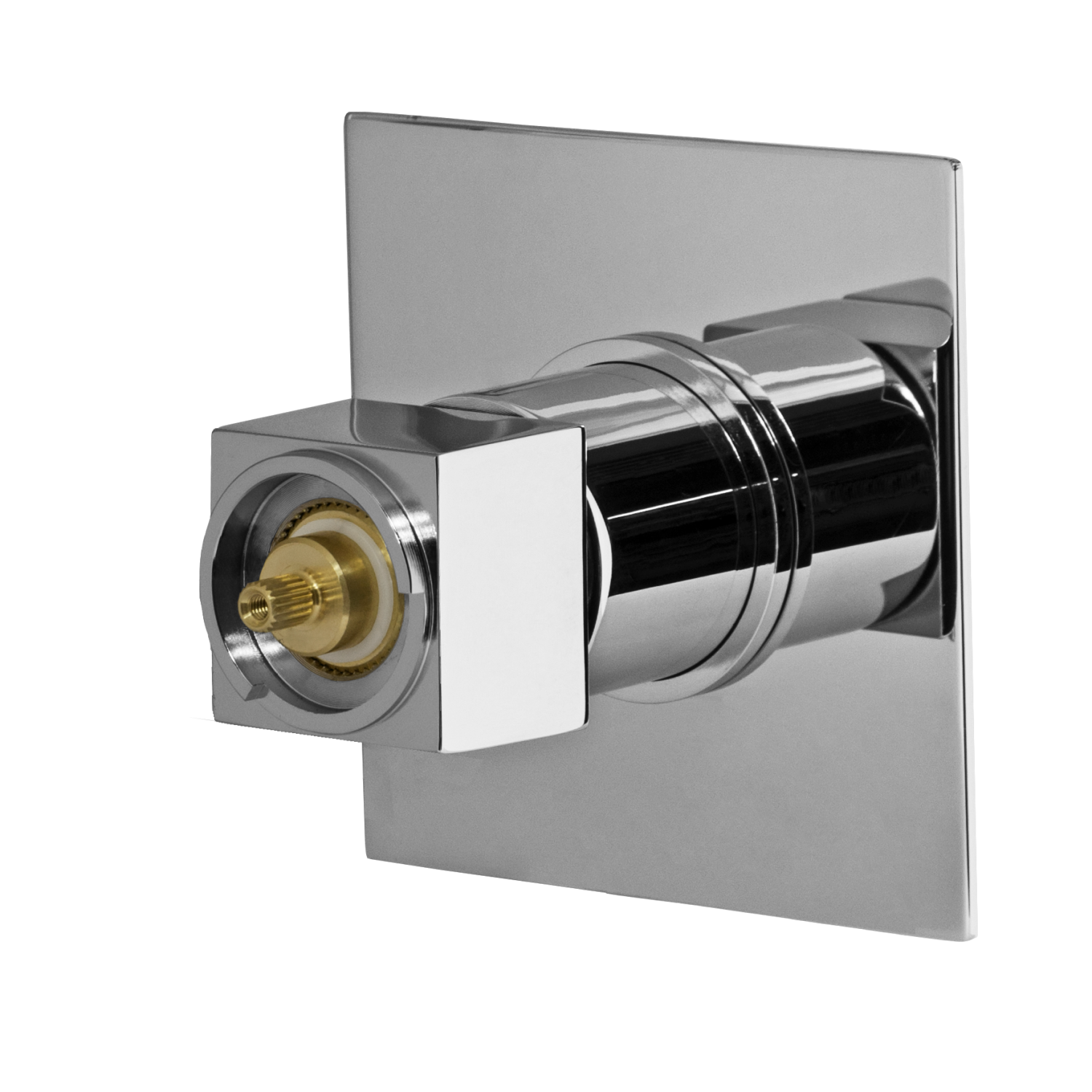 Remer Q-Elegance Термостат для душа встраиваемый, 1 потребитель, с встраиваемой частью, цвет: cromo QT30