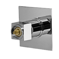 Remer Q-Elegance Термостат для душа встраиваемый, 1 потребитель, с встраиваемой частью, цвет: cromo QT30