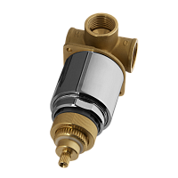 Remer Q-Elegance Термостат для душа встраиваемый, 1 потребитель, с встраиваемой частью, цвет: cromo QT30