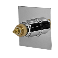 Remer Q-Elegance Термостат для душа встраиваемый, 1 потребитель, с встраиваемой частью, цвет: cromo QT30