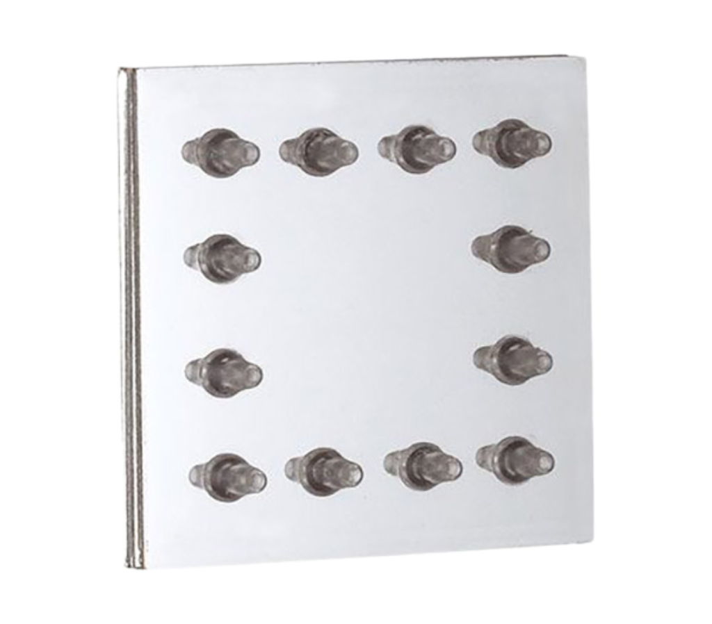 Remer Душевая форсунка бокового душа 5 см, цвет: cromo QX34JETB