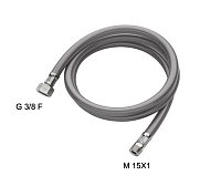 Remer Душевой шланг для вытяжного излива ПВХ 150 см, цвет: cromo K66FL150