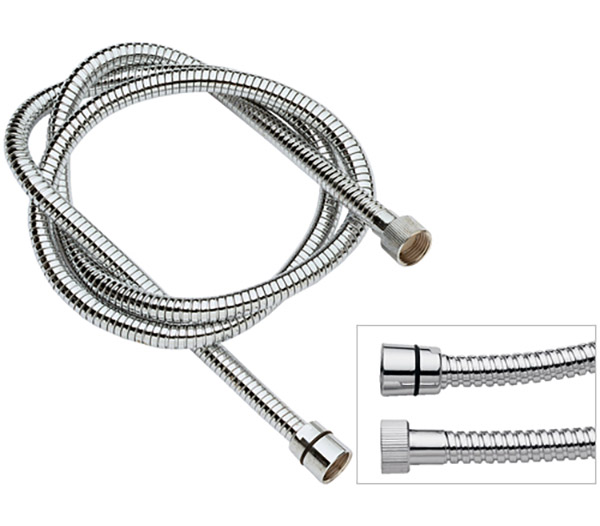 Remer Душевой шланг 200 см, в металлической оплетке, цвет: cromo 333cnes200
