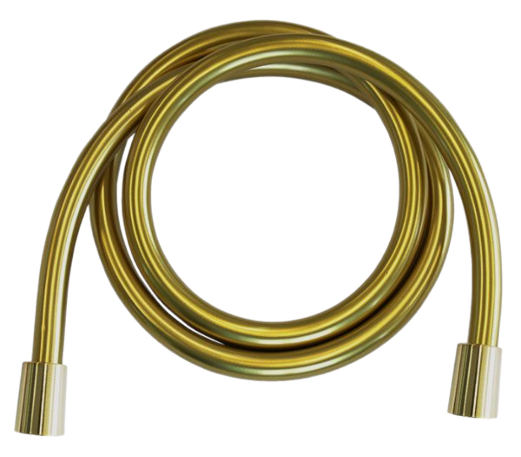 Remer Душевой шланг ПВХ 120 см, цвет: oro spazzolato 332CN2G120BG