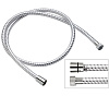 Remer Душевой шланг ПВХ 150 см, цвет: cromo 332CN150