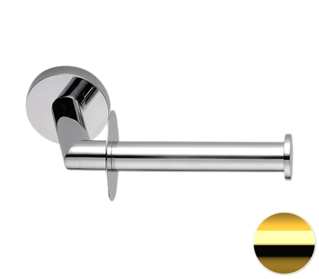 Remer Guest Держатель туалетной бумаги, подвесной, цвет: oro lucido GS61DO