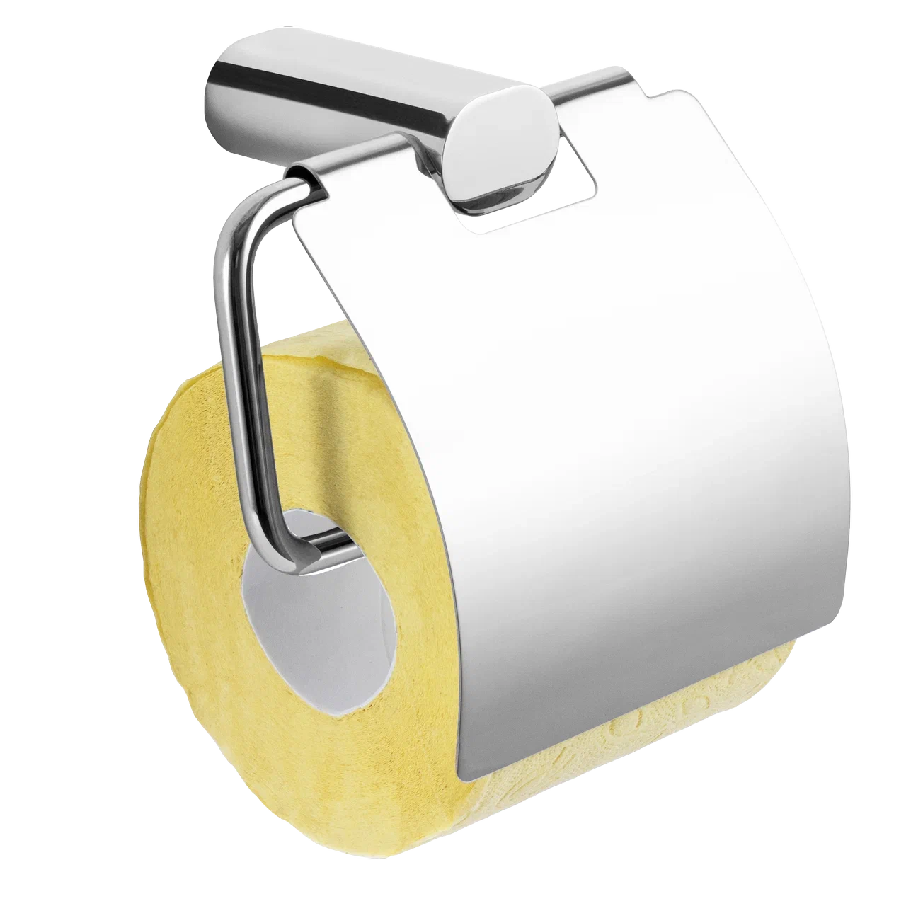 Remer Lounge Держатель туалетной бумаги с крышкой, подвесной, цвет: cromo LN60CR