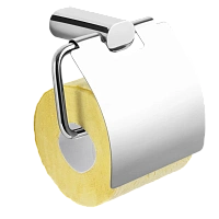 Remer Lounge Держатель туалетной бумаги с крышкой, подвесной, цвет: cromo LN60CR