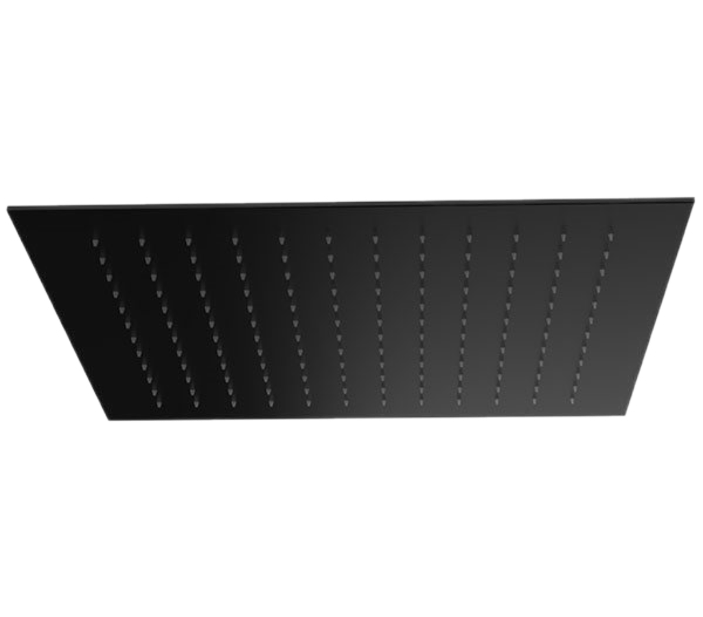 Remer Верхний душ встраиваемый в потолок 44x44 см, 1 режим, цвет: nero opaco 357EFS44NO