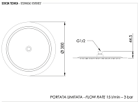 Remer Верхний душ 30 см, 1 режим, без кронштейна, цвет: cromo 357UFM30X