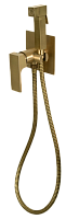 Remer Absolute Гигиенический душ со смесителем, шланг, с встраиваемой частью, цвет: vecchio ottone AU65VO