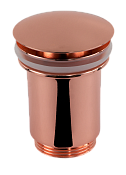 Remer Донный клапан click-clack без перелива, цвет: rame lucido 904CC114RL