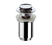 Remer Донный клапан click-clack с переливом, цвет: cromo 906CC114