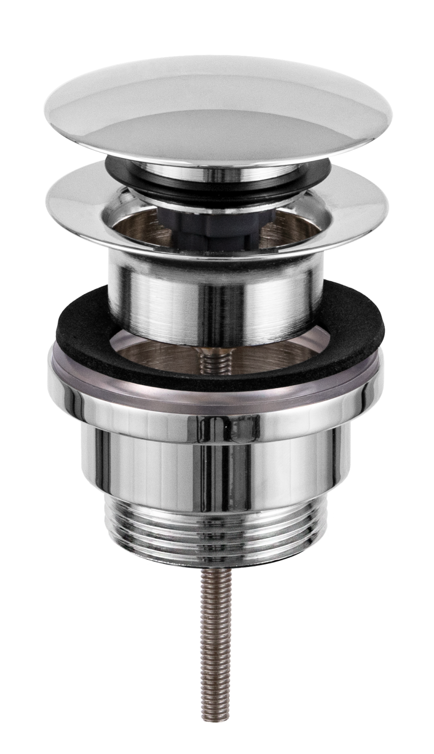 Remer Донный клапан click-clack универсальный, цвет: cromo 905CCR114