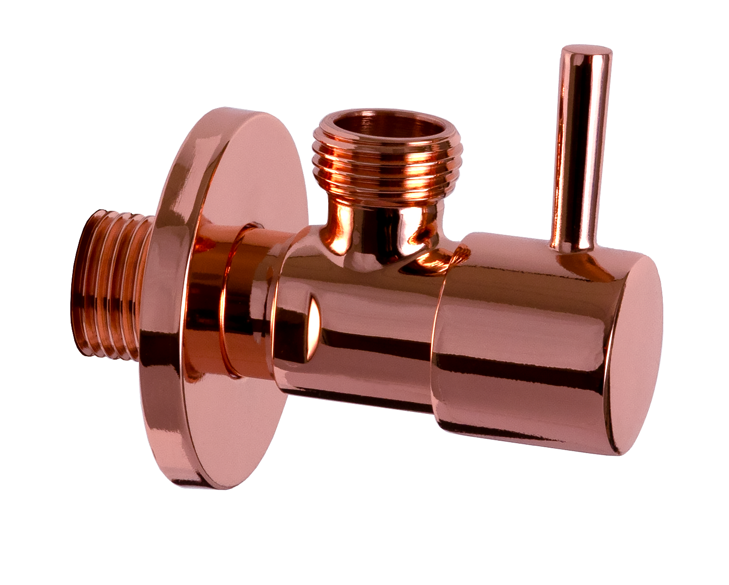 Remer Запорный вентиль 1/2*1/2, цвет: медь 128L1212RL