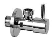 Remer Запорный вентиль 1/2*10, цвет: хром 128L1210