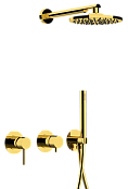 Remer X Style Душевой комплект, цвет: золото X96S02ODO