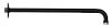 Remer Кронштейн настенный 40 см, цвет: nero opaco 34340NO