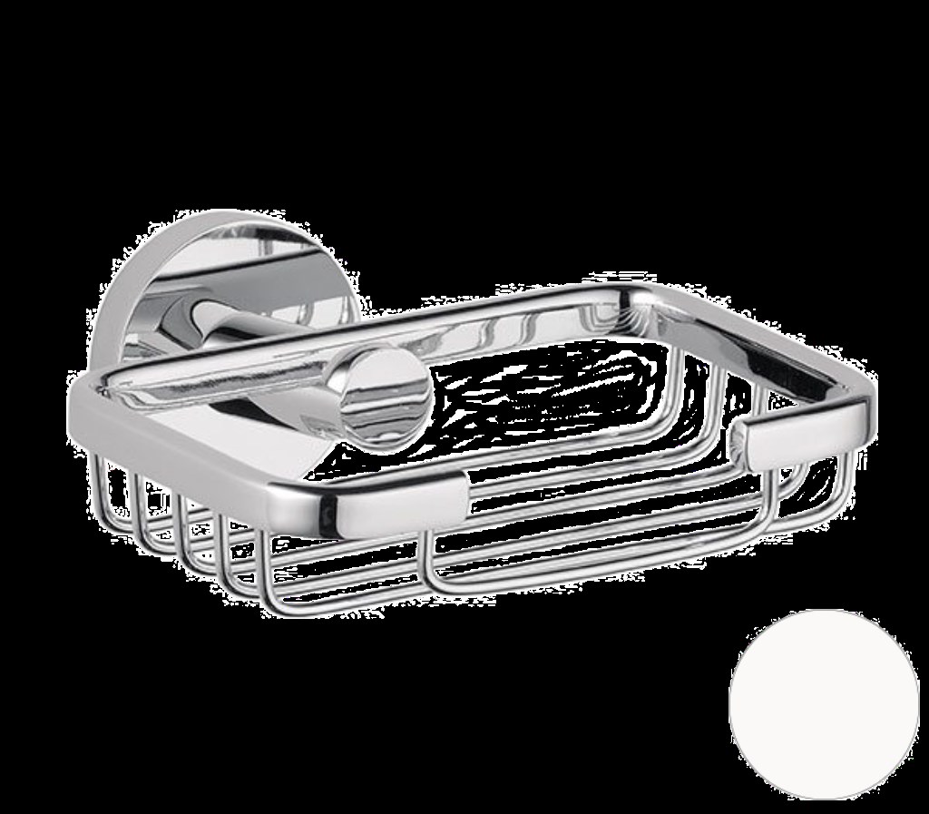 Remer Guest Мыльница, подвесная, цвет: bianco opaco GS11BO