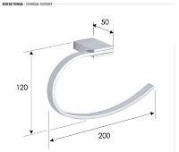 Remer Flat Полотенцедержатель подвесной кольцевой, латунь, цвет: cromo FT44CR