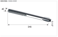 Remer Ручной душ-"палочка", 1 вид струи, цвет: cromo 317RVx