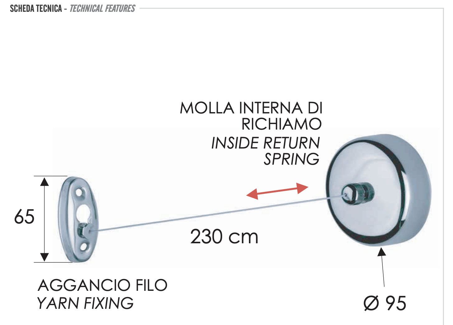 Remer Система для сушки белья, цвет: cromo RB490CR