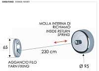 Remer Система для сушки белья, цвет: cromo RB490CR