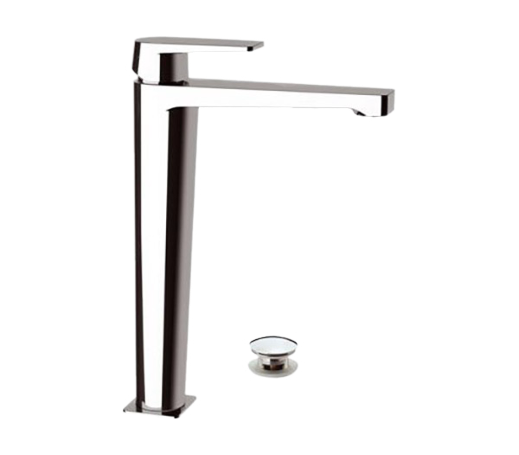 Remer Dream Смеситель для раковины, с донным клапаном, высота излива 25,4 см, цвет: cromo D10L