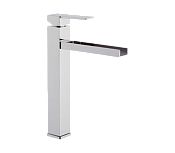 Remer Qubika Cascata Смеситель для раковины, без донного клапана, высота излива 23 см, цвет: cromo QC11L