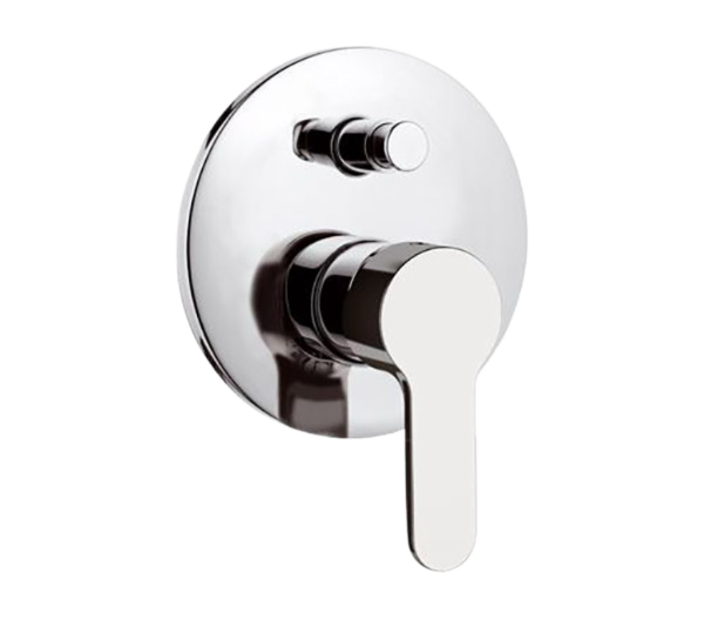 Remer Winner Смеситель для ванны встраиваемый на 2 потребителя, с встраиваемой частью, цвет: cromo W09