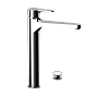 Remer Winner Смеситель для раковины, с донным клапаном, высота излива 24,3 см, цвет: cromo W10L