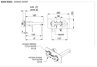 Remer Winner Смеситель для раковины, излив 16,5 см, с внутренней частью, цвет: cromo W15