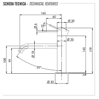 Remer X Style Смеситель для раковины, без донного клапана, высота излива 9,9 см, цвет: cromo X12A