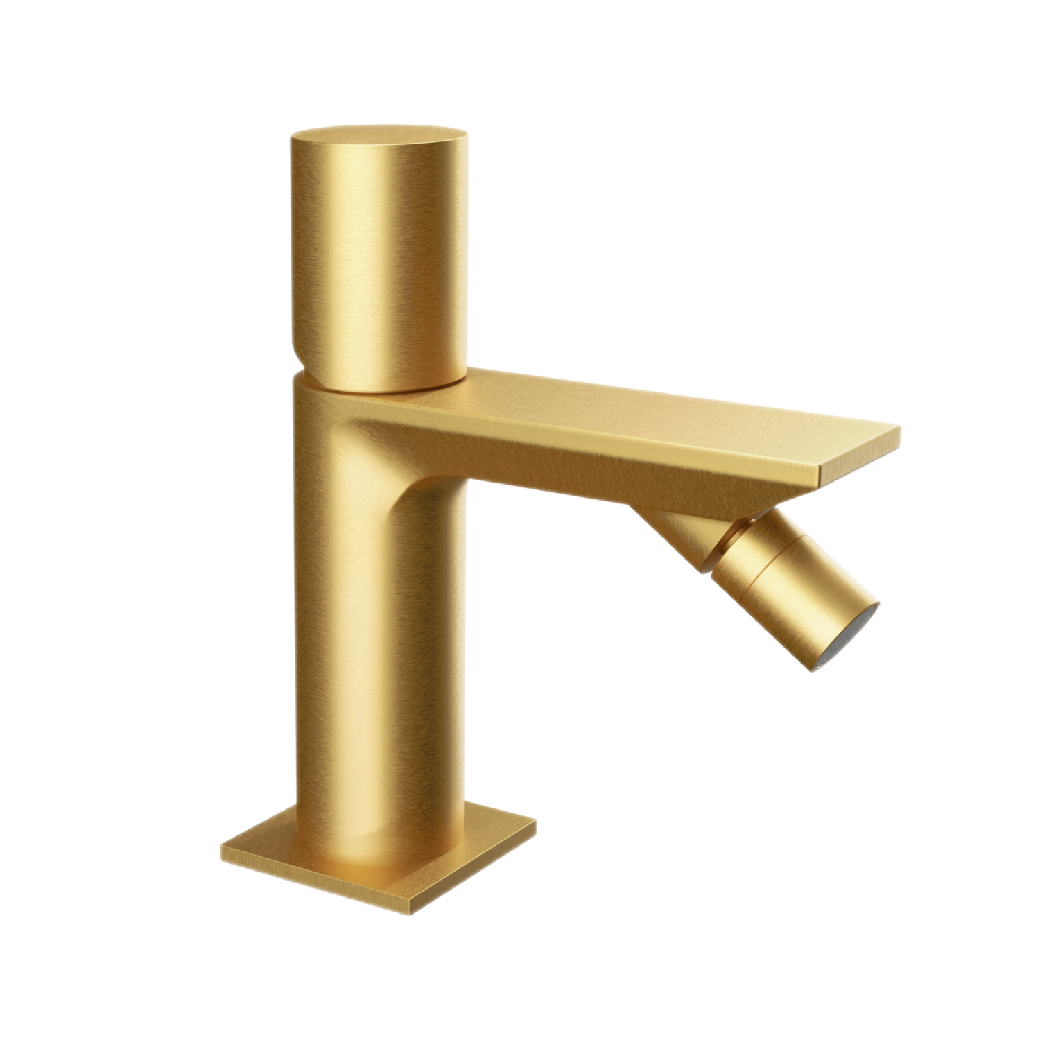 Remer Edge Смеситель для биде, с донным клапаном, цвет: oro spazzolato EG520BG