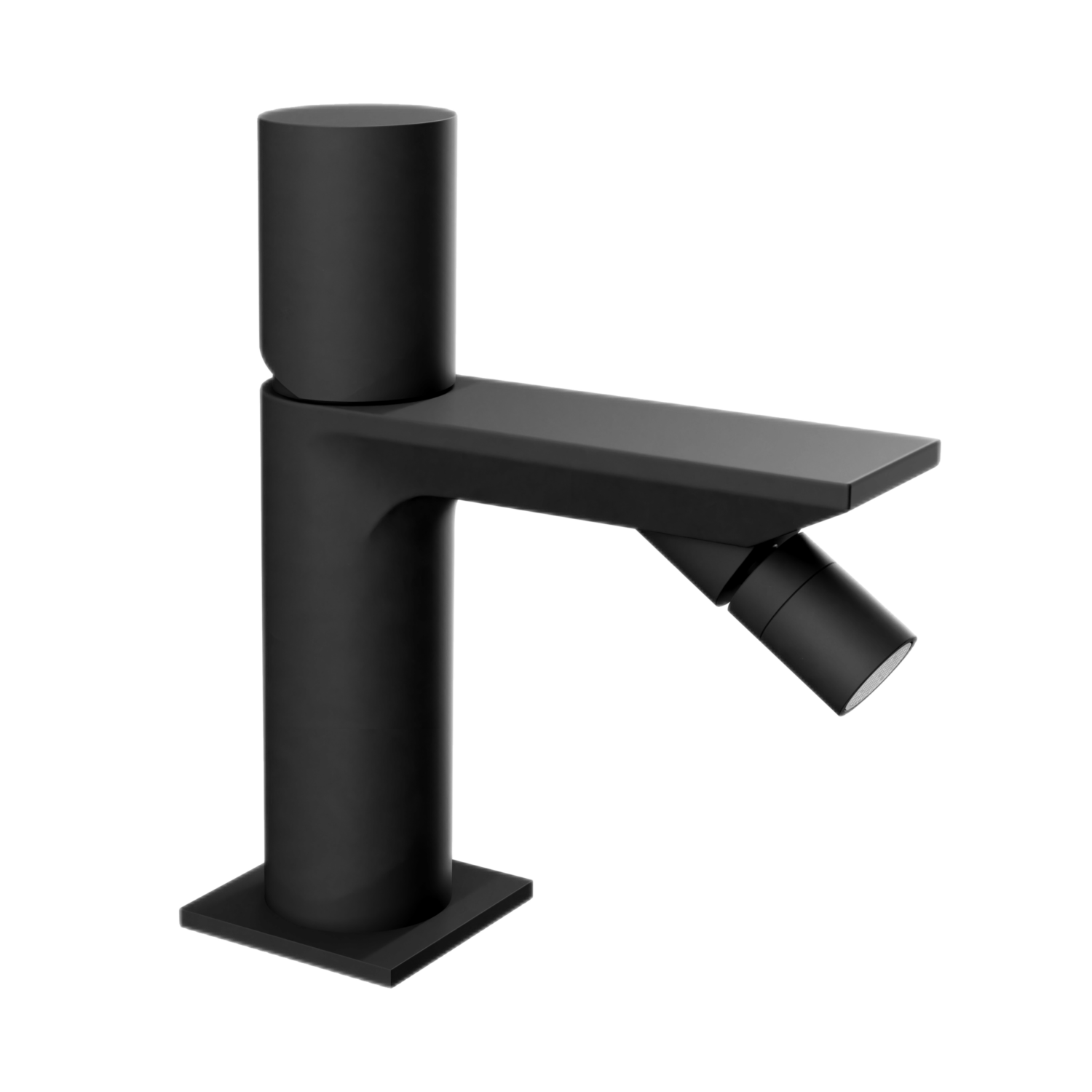 Remer Edge Смеситель для биде, с донным клапаном, цвет: nero opaco EG520NO