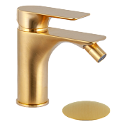 Remer Infinity Смеситель для биде, с донным клапаном, цвет: oro spazzolato I20BG