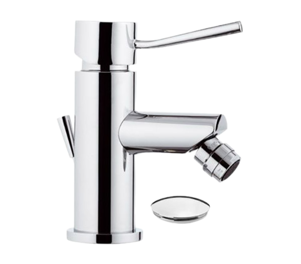 Remer Minimal Смеситель для биде, с донным клапаном, цвет: cromo N20