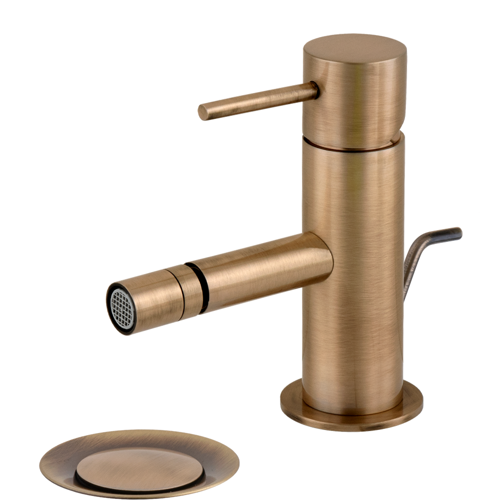 Remer X Style Смеситель для биде, с донным клапаном, цвет: vecchio ottone X20VO