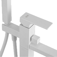 Remer Absolute Смеситель для ванны напольный, со скрытой частью, цвет: bianco opaco AU08BO