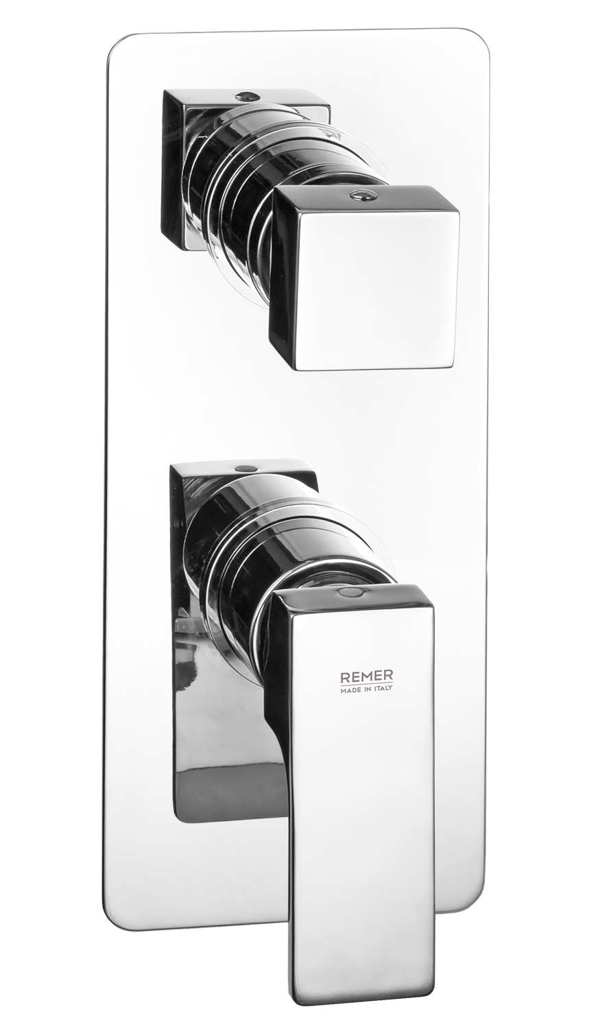 Remer Absolute Смеситель для ванны встраиваемый на 2 потребителя, с встраиваемой частью, цвет: cromo AU92