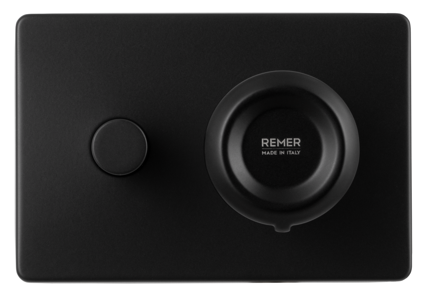 Remer Element Смеситель для ванны встраиваемый, 2 потребителя, с скрытой частью, цвет: nero opaco ET09HRGNO